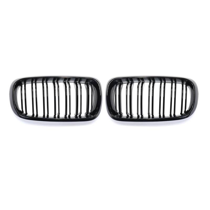 Front Kühlergrille Auto Grille Grill 2 Lamellen Vorne Niere Für F15 Für F16 Für X5 Für X6 Für F85 Für F86 Für X5M Für X6M 2014 2015 2016 2017 2018 Front Niere Grill Auto Front Gitter von Drkxdt