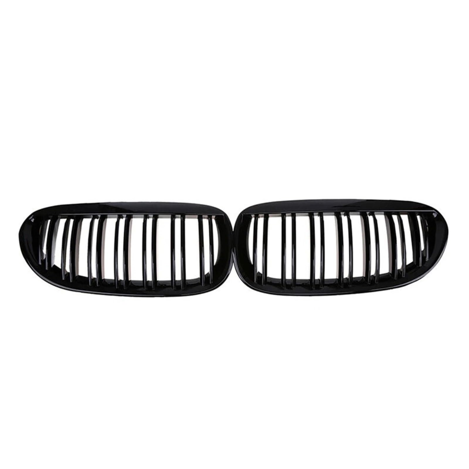 Front Kühlergrille Auto-Styling Frontnierengrill Doppelliniengrill Kompatibel Für 6er-Serie Für E63 2003 2004 2005 2006-2010 51137008915 51137008916 Zubehör Auto Front Gitter von Drkxdt