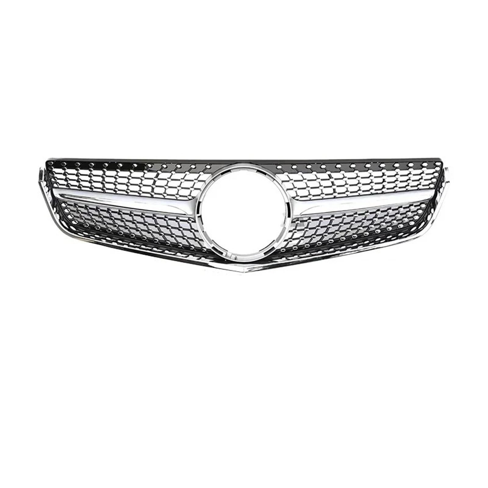 Front Kühlergrille Facelift Stoßstange Grille Für Für E Klasse Coupe Für W207 Für C207 2009 2010 2011 2012-2016 Für E200 Für E260 Für E300 Auto Auto Zubehör Auto Front Gitter(09-13 Diamond Sliver) von Drkxdt