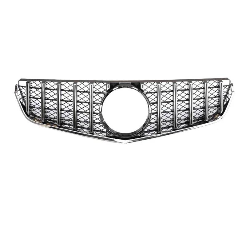 Front Kühlergrille Facelift Stoßstange Grille Für Für E Klasse Coupe Für W207 Für C207 2009 2010 2011 2012-2016 Für E200 Für E260 Für E300 Auto Auto Zubehör Auto Front Gitter(09-13 gt Chrome) von Drkxdt