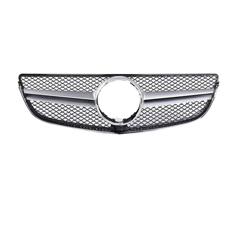 Front Kühlergrille Facelift Stoßstange Grille Für Für E Klasse Coupe Für W207 Für C207 2009 2010 2011 2012-2016 Für E200 Für E260 Für E300 Auto Auto Zubehör Auto Front Gitter(14-16 AMG Sliver) von Drkxdt