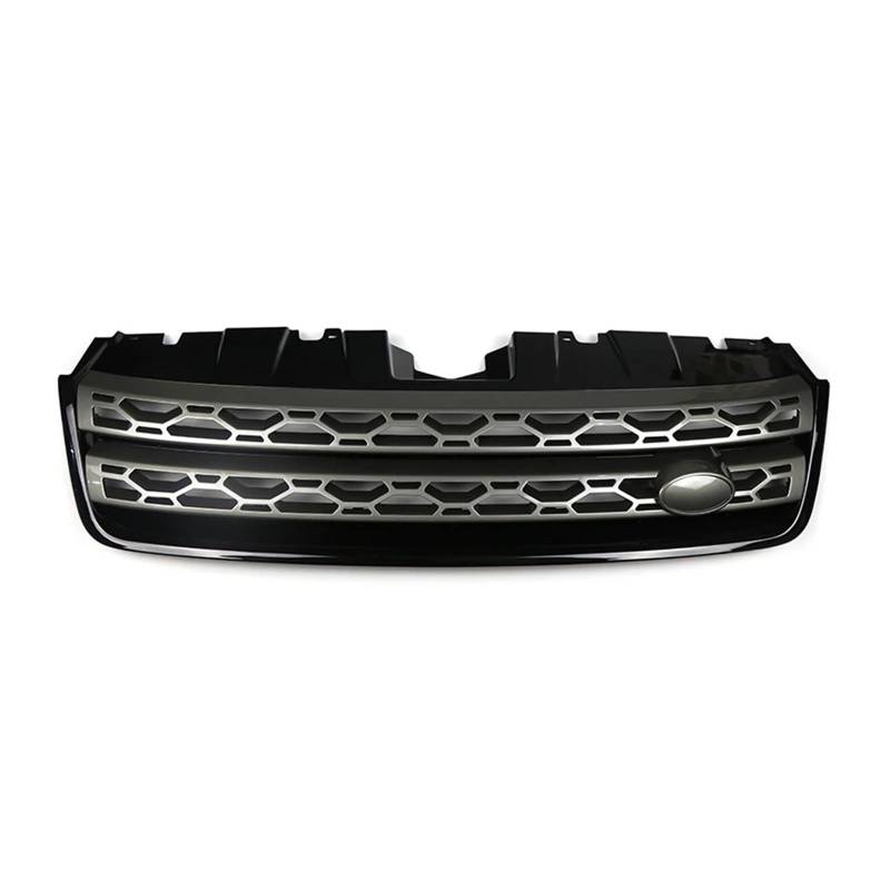 Front Kühlergrille Front Kühlergrill Oberen Racing Grill Für Land Für Rover Für Discovery Sport Für L550 2015 2016 2017 2018 2019 Auto Styling Auto Front Gitter(Black Gloss Gray) von Drkxdt