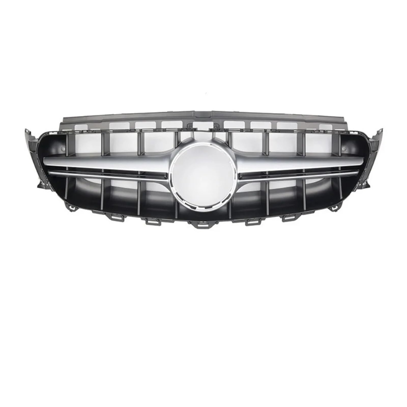 Front Kühlergrille Fronteinlass Haubengrill Stoßstangengrill Für Für Benz Für E Für W213 Für C238 Für A238 2017 2018 2019 Für E300 Für E200 Für E260 Auto Front Gitter(Silver2) von Drkxdt