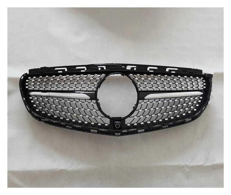 Front Kühlergrille Fronteinlassgitter-Kühlergrill-Körpersatz Für Für Benz Für E-Klasse Für 212 2009 2010 2011-2015 Diamant-Styling-Grill Tuning-Zubehör Auto Front Gitter(13-15 Diamond Black) von Drkxdt