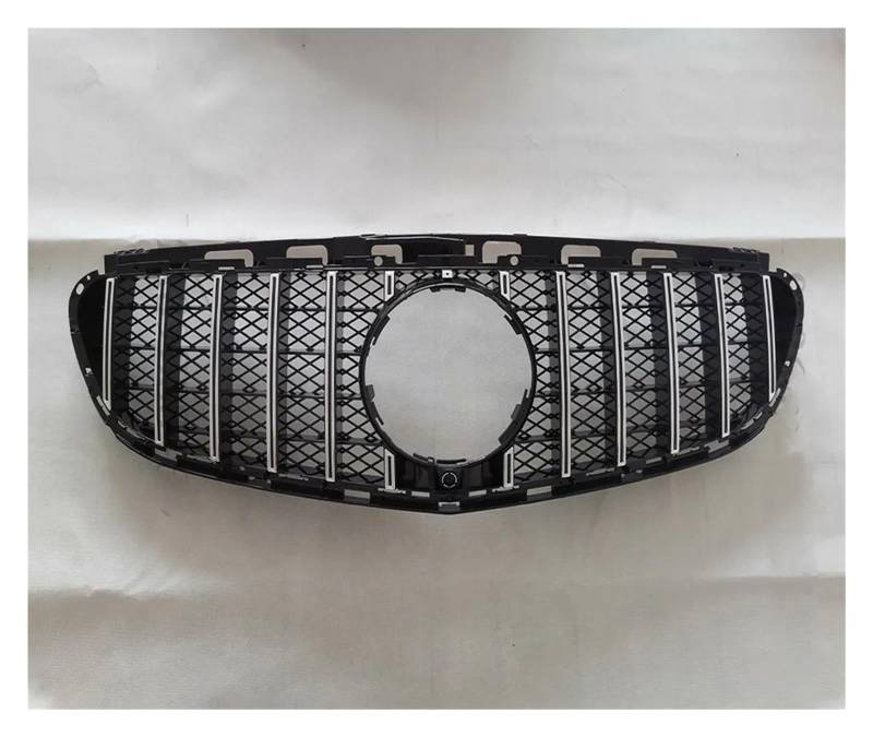 Front Kühlergrille Fronteinlassgitter-Kühlergrill-Körpersatz Für Für Benz Für E-Klasse Für 212 2009 2010 2011-2015 Diamant-Styling-Grill Tuning-Zubehör Auto Front Gitter(13-15 GT Silvery) von Drkxdt