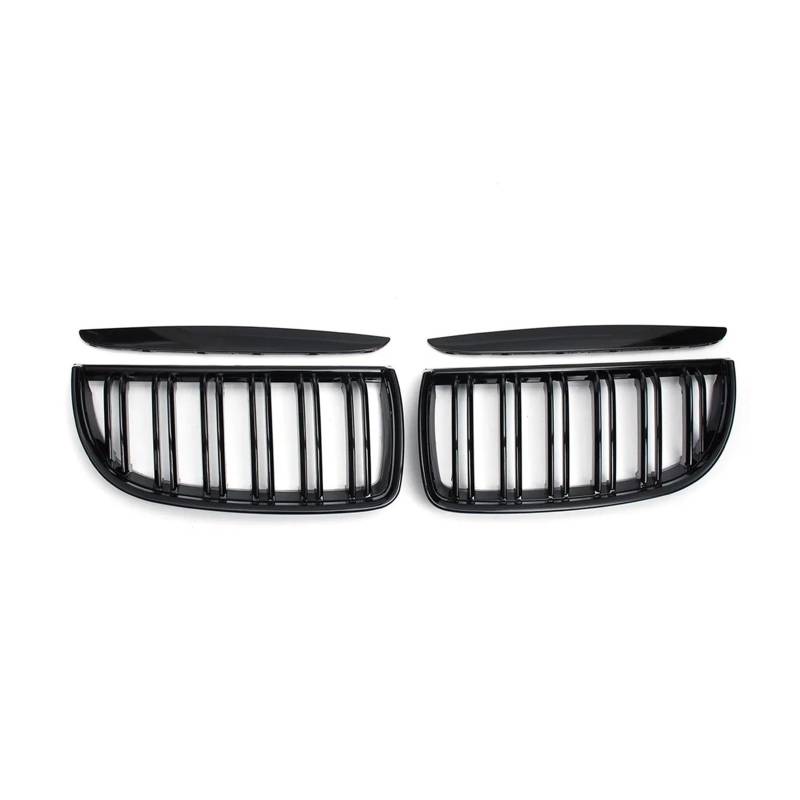 Front Kühlergrille Frontnierengrill Auto-Frontstoßstangengrill Doppellamellen-Sportnierengrill Für E90 Für E91 2005 2006 2007 2008 Auto Front Gitter von Drkxdt