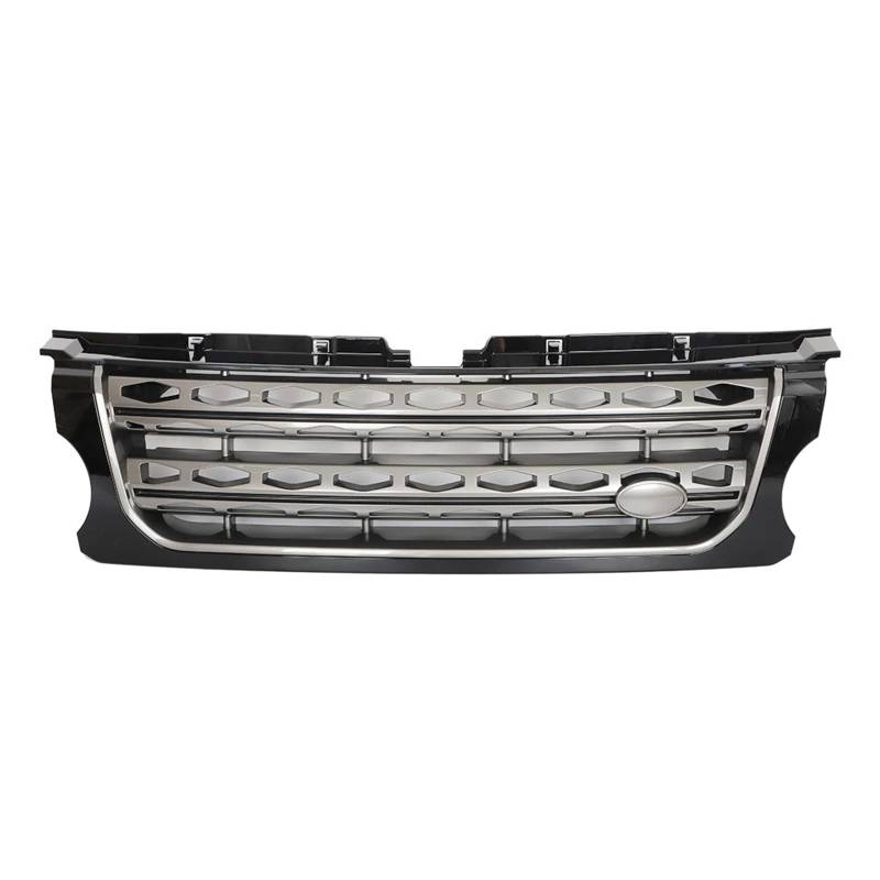 Front Kühlergrille Frontstoßstangengrill Für Land Für Rover Für Discovery 4 Für LR4 2014–2016 Für L319 Stoßstangen-Mittelplatte Styling Oberer Racing-Grill Auto-Zubehör Auto Front Gitter(Gray Net B Fr von Drkxdt