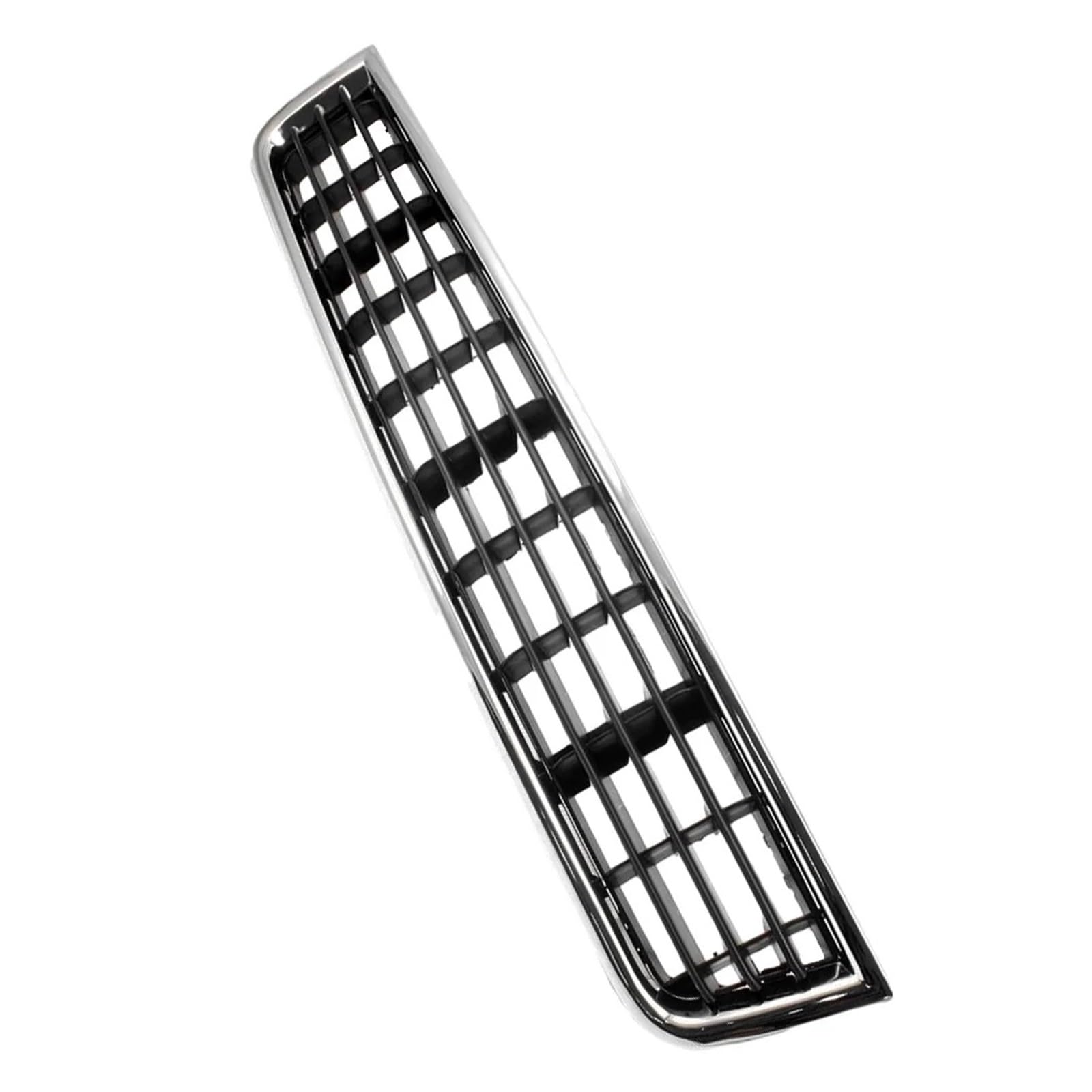 Front Kühlergrille Für A4 Für B6 Limousine 2002 2003 2004 2005 Front Lower Bumper Honeycomb Grille Mesh Center Racing Grill Ersatz Auto Front Gitter(Chrome Black) von Drkxdt