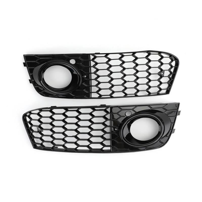 Front Kühlergrille Für A4 Für B8 Für RS4 2009 2010 2011 2012 Honeycomb Mesh Nebel Licht Offenen Entlüftungs Grille Intake Abdeckung 8KD807682 8KD807681 Grill Teile Auto Front Gitter(A) von Drkxdt