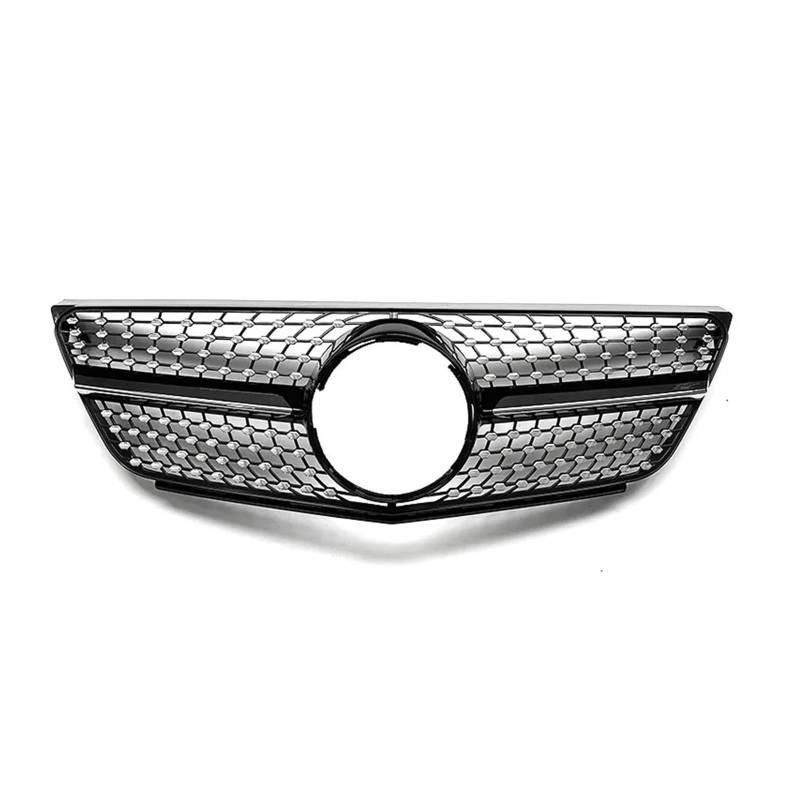 Front Kühlergrille Für B-Klasse Für W245 Modifizierter Sternenhimmel-Kühlergrill Vorne Racing-Kühlergrill Grillmaskenabdeckung Zierleisten Fronthaubengrills Auto Front Gitter(Black Grille) von Drkxdt