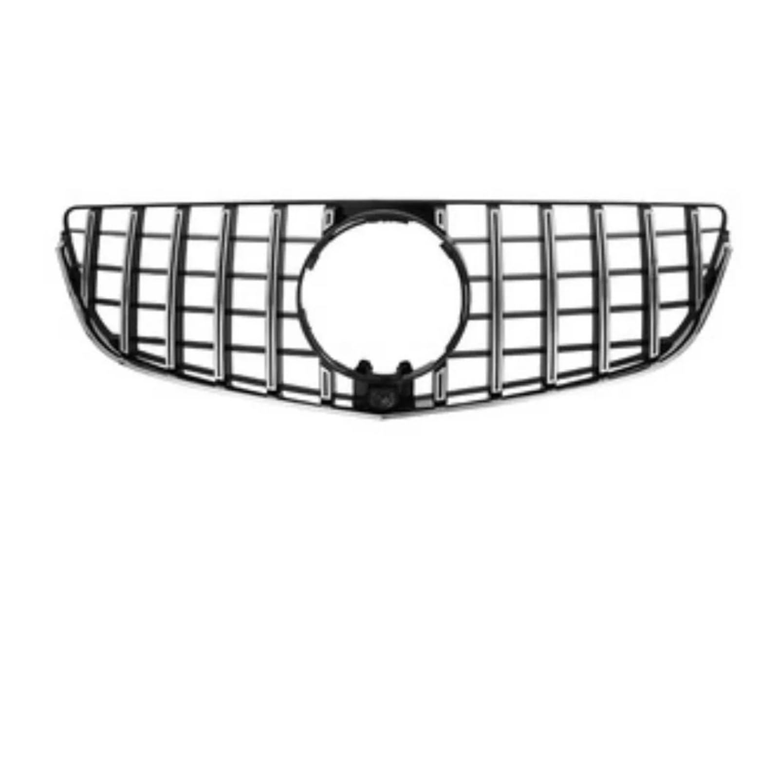 Front Kühlergrille Für Für Benz Für E Coupe Für W207 2014-2016 Für C207 Für E200 Für E250 Für E300 Für E400 Für E500 Stil Frontschürze Grille Haube Gril Auto Front Gitter(Silber) von Drkxdt