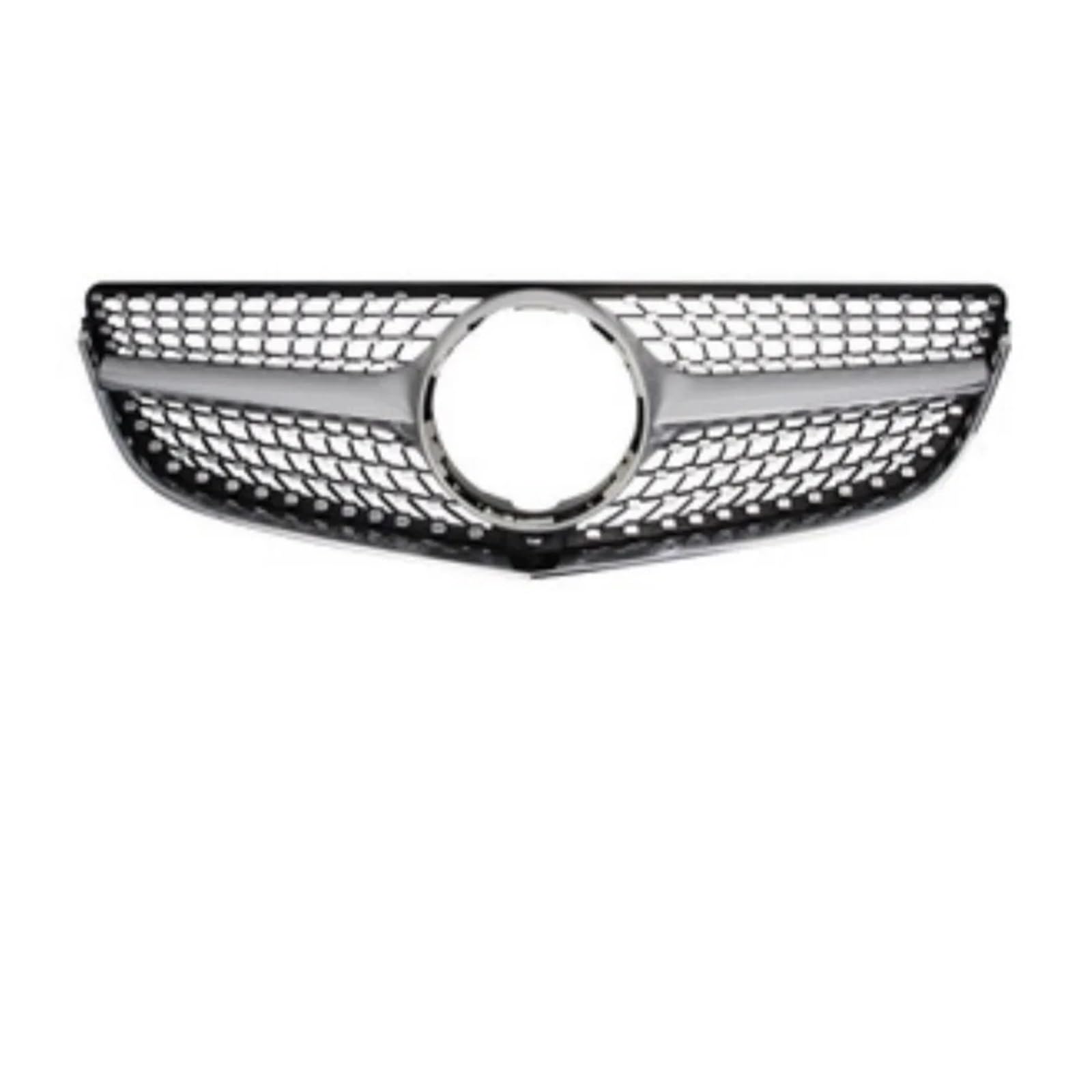 Front Kühlergrille Für Für Benz Für E Klasse Coupe Für W207 Für C207 Für E200 Für E250 Für E300 Für E400 Für E500 Frontschürze Racing Grill Billet Gril Auto Front Gitter(Silver2) von Drkxdt