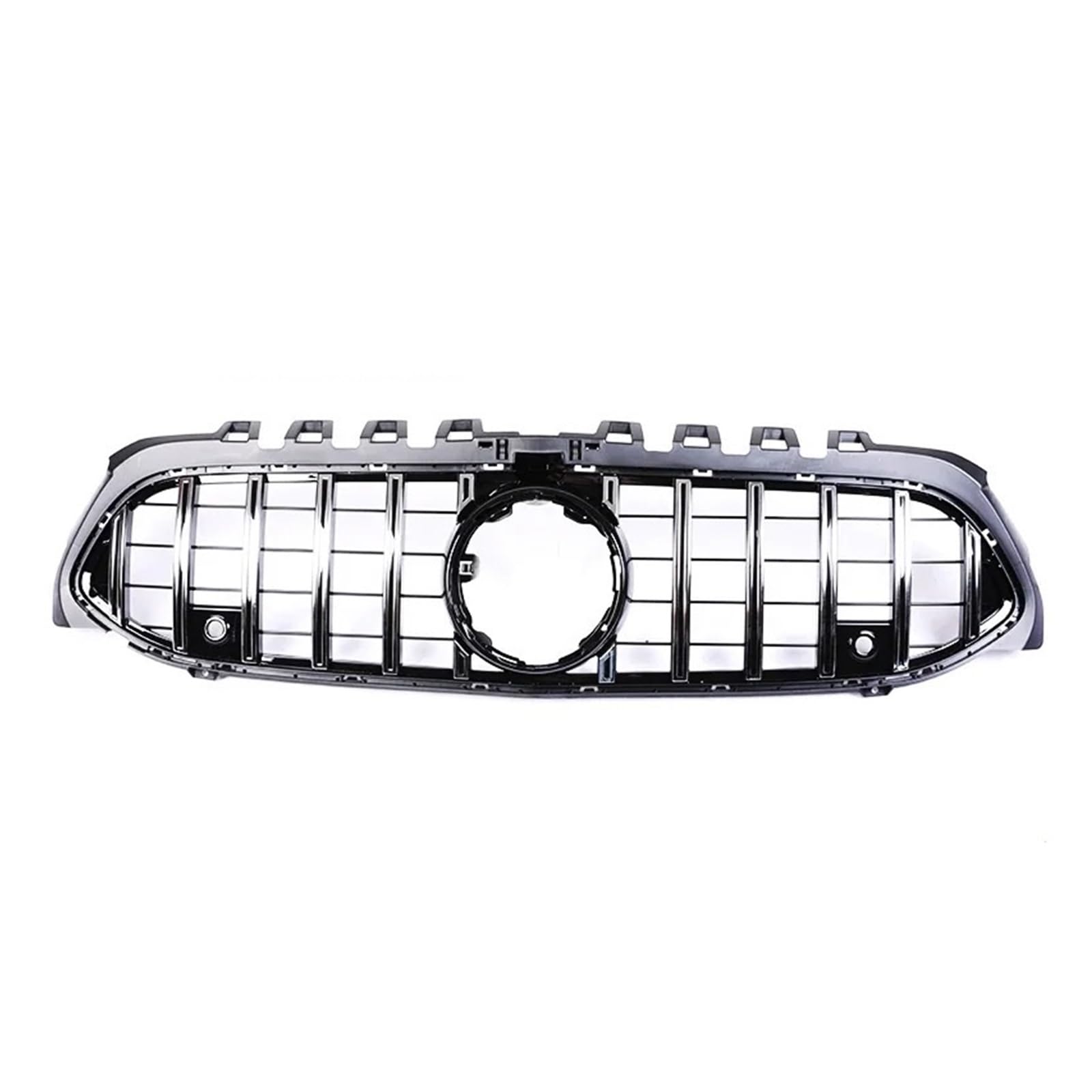 Front Kühlergrille Für Für Benz Für EINE Klasse Für V177 Für W177 2019 2020 2021 2022 Frontschürze Für A35 Für A45 Schwarz Chorme Grille Für A200 Für A180 Auto Front Gitter(12 GT Chrome) von Drkxdt