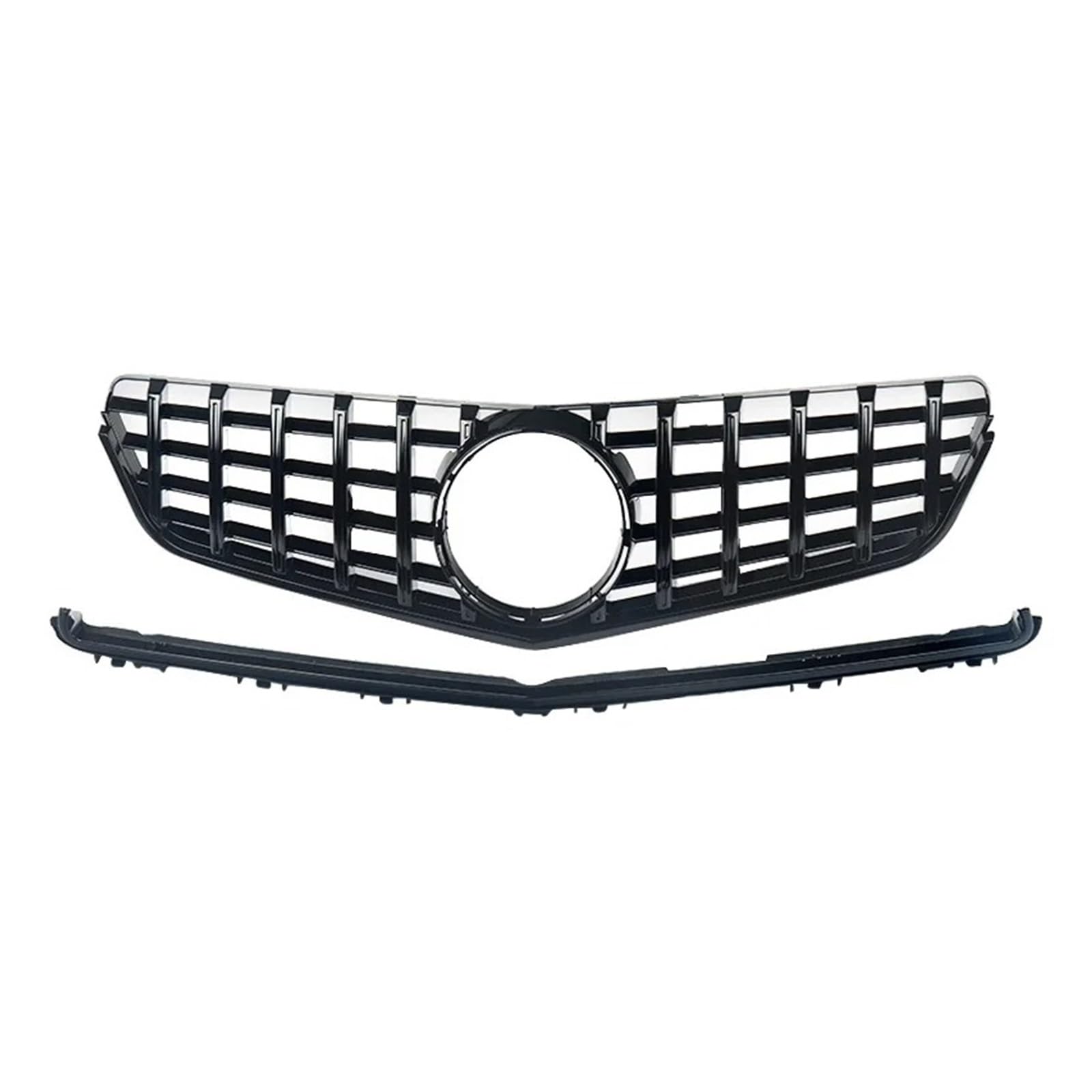 Front Kühlergrille Für Für W207 Für C207 Kühlergrill Für Benz Für E Klasse Für E350 Für E550 Für C207 Coupe Für GT-R Kühlergrill Front Stoßstange Grill Gitter Auto Front Gitter von Drkxdt