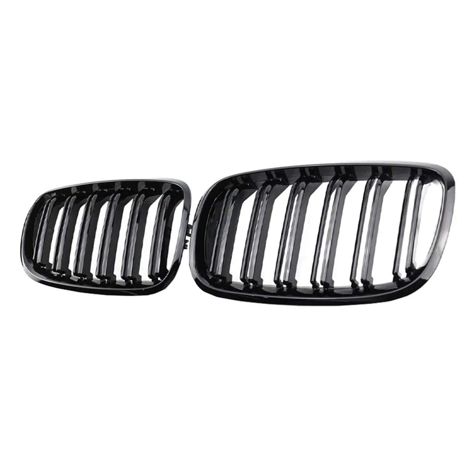 Front Kühlergrille Für Für X5 Für X6 Für E70 Für E71 Auto Stoßstange Nierengrill Frontgrill Doppellamellengitter 2008 2009 2010-2013 Auto Glossy Racing Grills Auto Front Gitter von Drkxdt