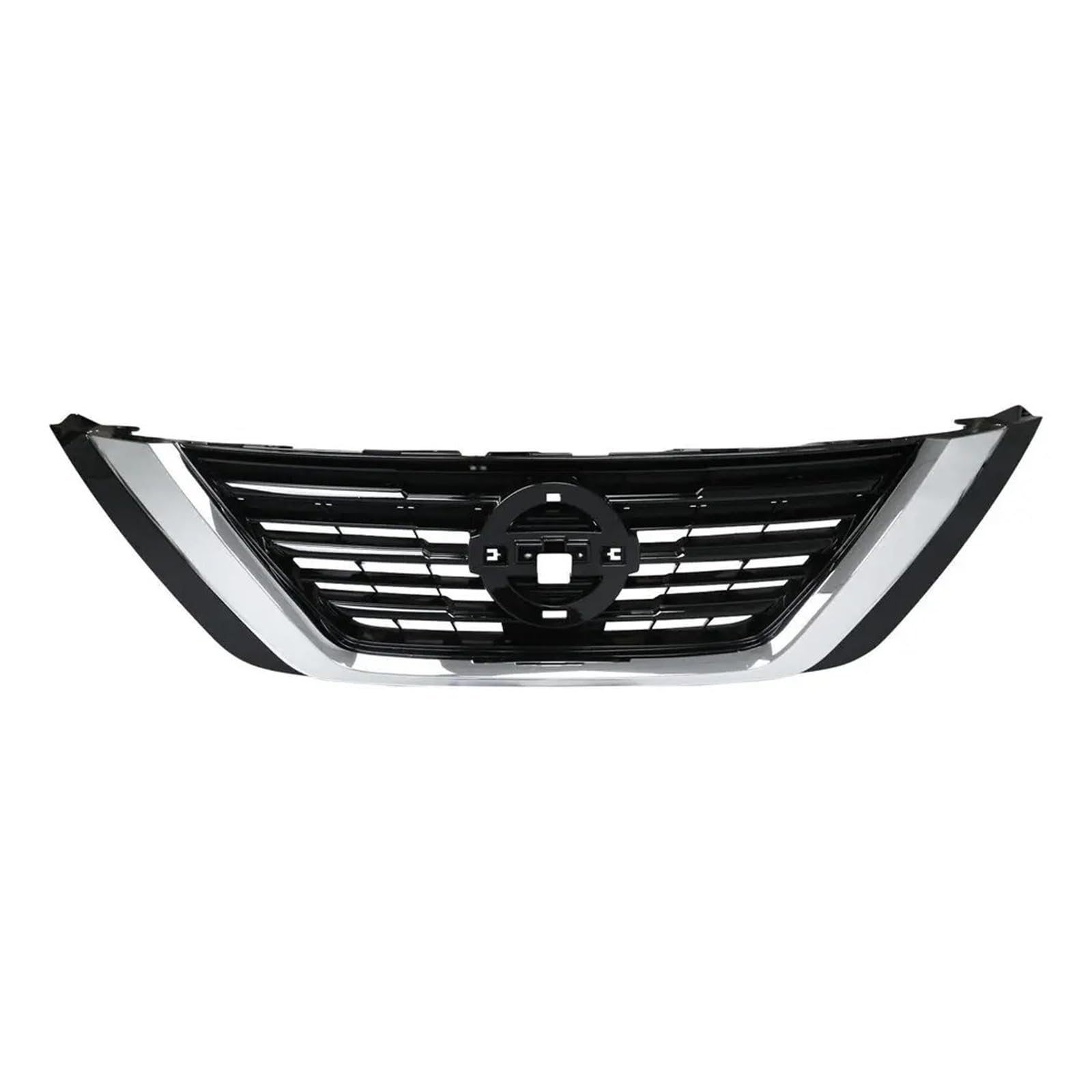 Front Kühlergrille Für Nissan Für Altima 2016 2017 2018 Schwarz Front Stoßstange Oberen Grille W/Chrome Trim Lufteinlass Grille Auto Zubehör Auto Front Gitter von Drkxdt