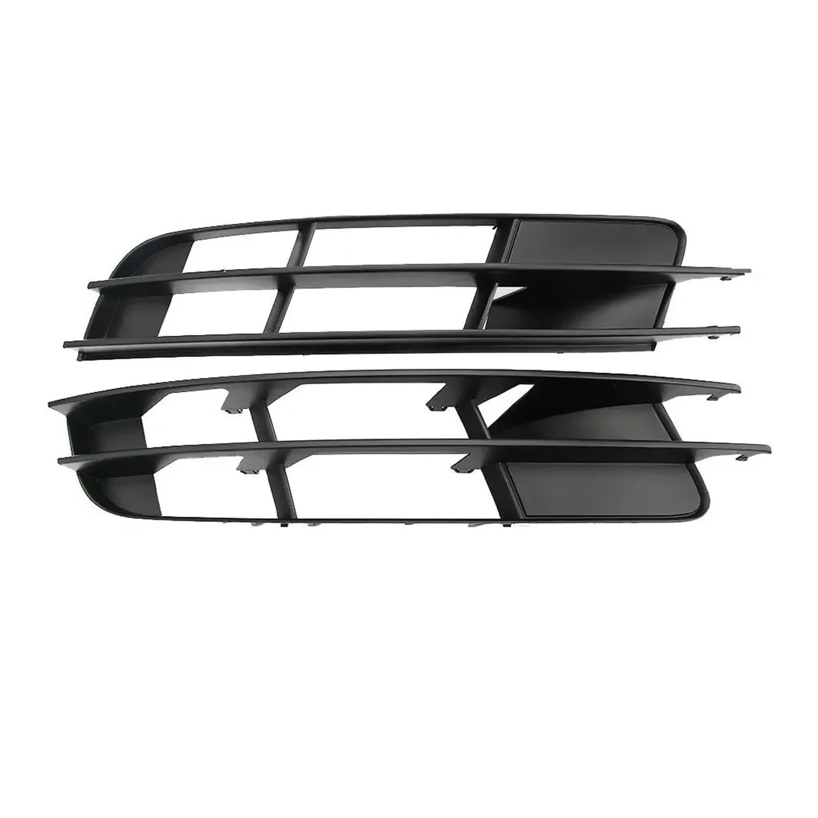 Front Kühlergrille Für Q7 2007 2008 2009 Schwarz Auto Vorne Links Rechts Seite Unteren Stoßfänger Grille Nebel Licht Grill Abdeckung 4L0807681 4L0807682 Auto Front Gitter(1 Paar) von Drkxdt