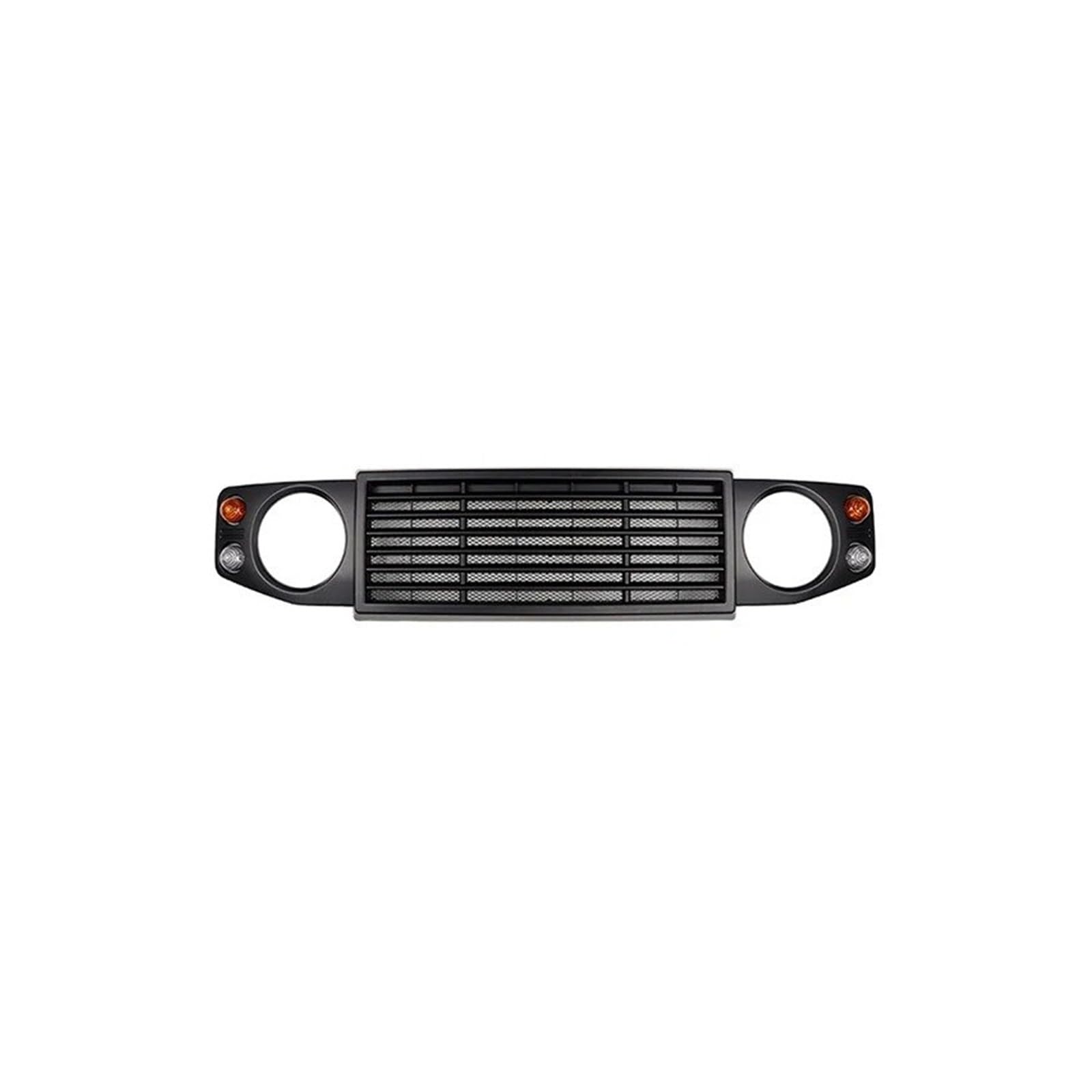 Front Kühlergrille Für Suzuki Für Jimny Für JB64 Für Sierra Für JB74W 2019 2024 Auto Kühlergrill ABS Für Defender Stil Little D Racing Grill Zubehör Auto Front Gitter von Drkxdt