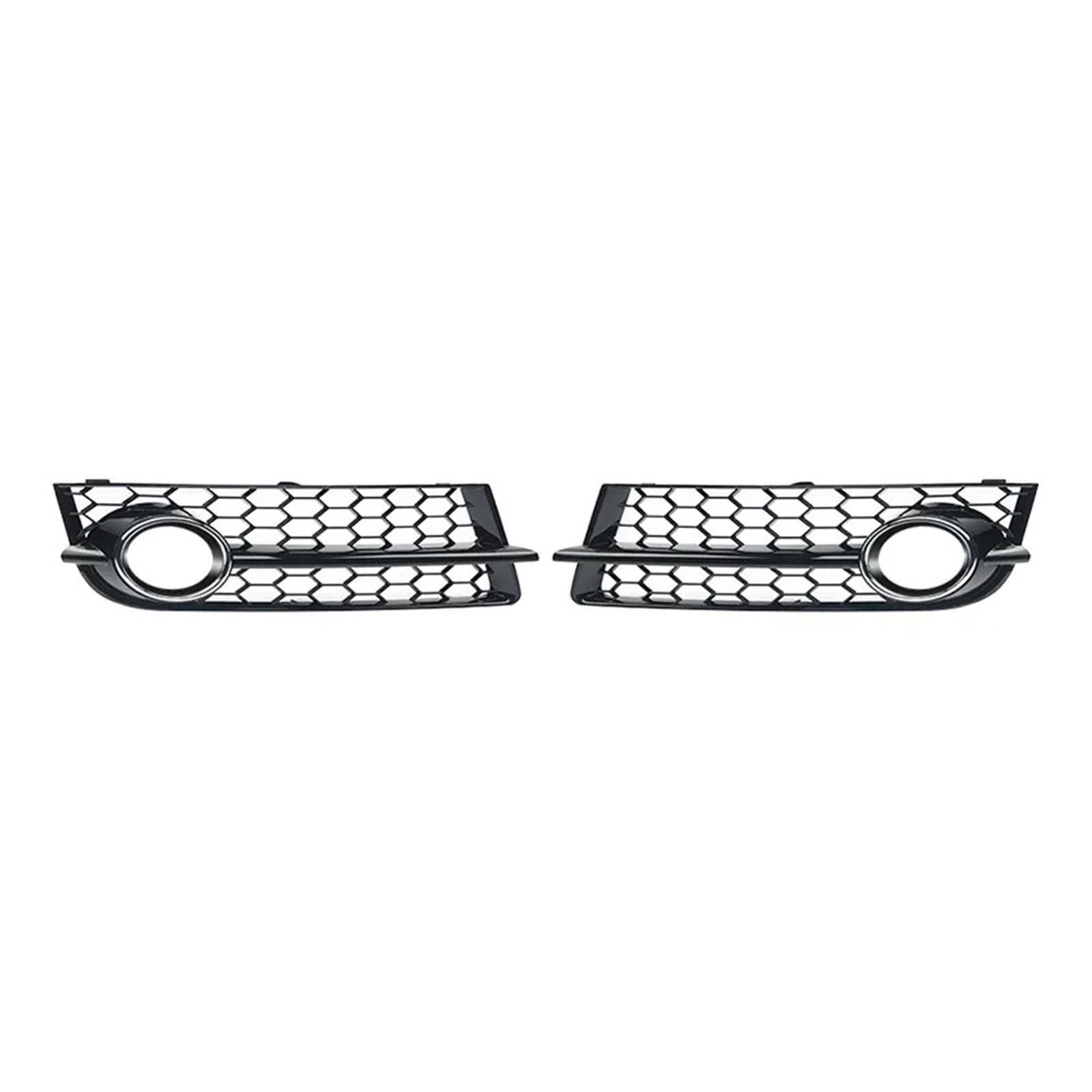 Front Kühlergrille Für TT Für 8J 2006 2007 2008 2009 2010 2011 2012 2013 2014 Nebelscheinwerfer Kühlergrill Abdeckung Honeycomb Frontgrill Glänzend Zubehör Auto Front Gitter von Drkxdt