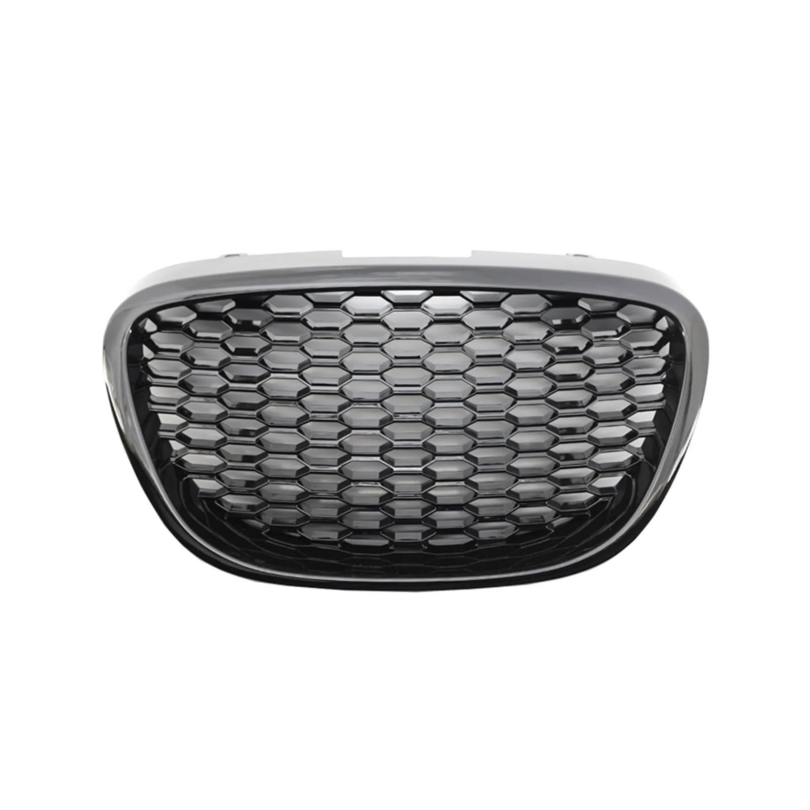 Front Kühlergrille Glänzend Schwarz Matt Schwarz Front Honeycomb Grill Mesh Grills Für SEAT Für Leon Für MK2 Für 1P1 2006 2007 2008 2009 Automobil Außenteile Auto Front Gitter(Glossy Black) von Drkxdt