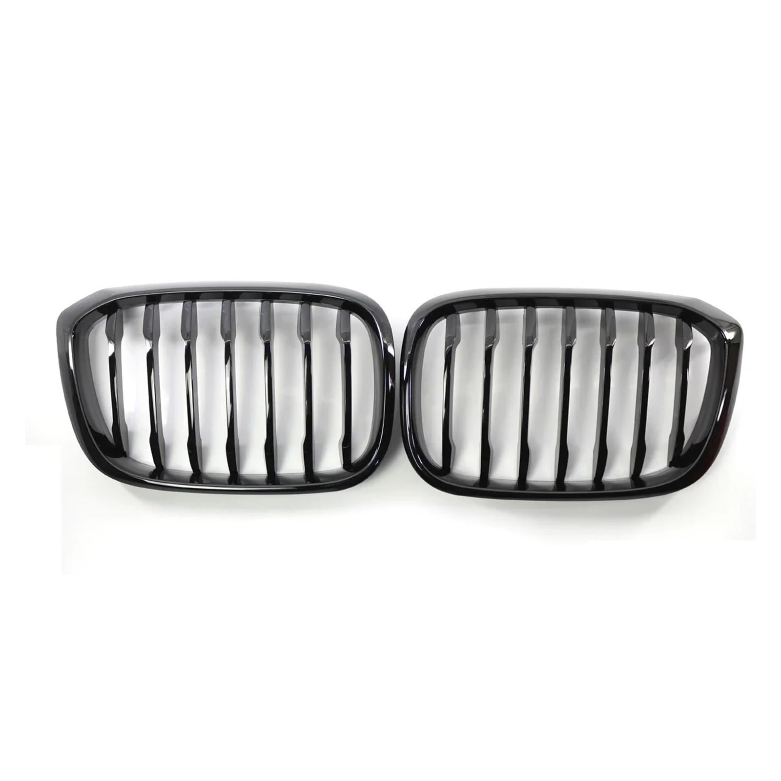 Front Kühlergrille Glanz Schwarz Front Stoßstange Nieren Grille Lamellen Stil Grill Für X3 Für G01 Für X4 Für G02 Für X3 Für 25i Für 28i Für X4 Für 25i Für 30i Auto Front Gitter von Drkxdt