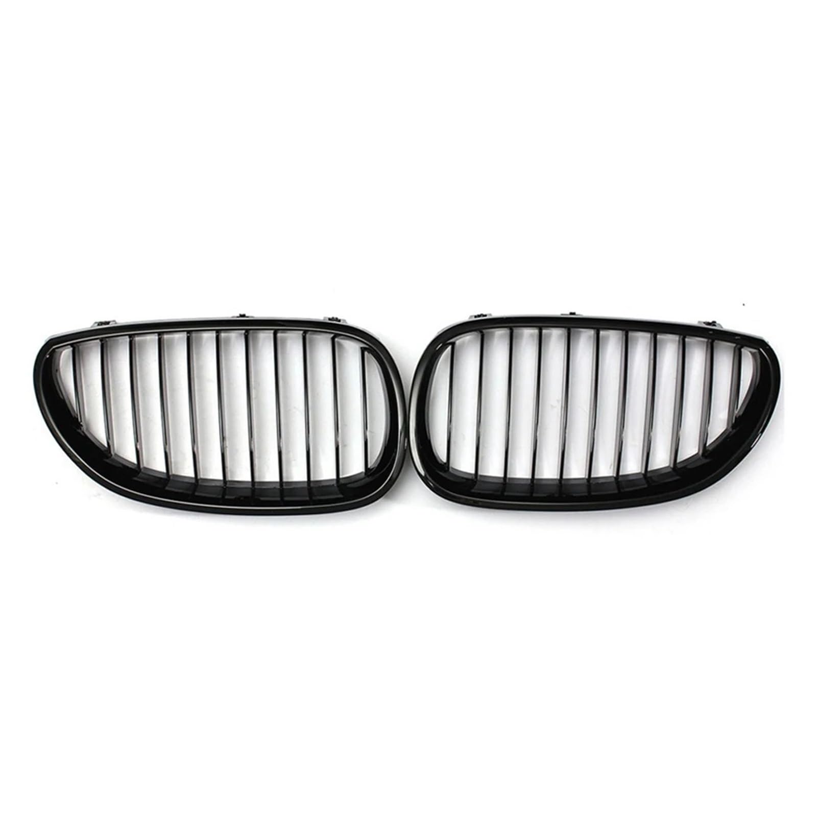 Front Kühlergrille Grill Vorne Niere Sport Gitter Haube Grill Für E60 Für E61 Für 5 Serie Für M5 2003 2004 2005 2006 2007 2008 2009 Auto Front Gitter(Gloss Black) von Drkxdt