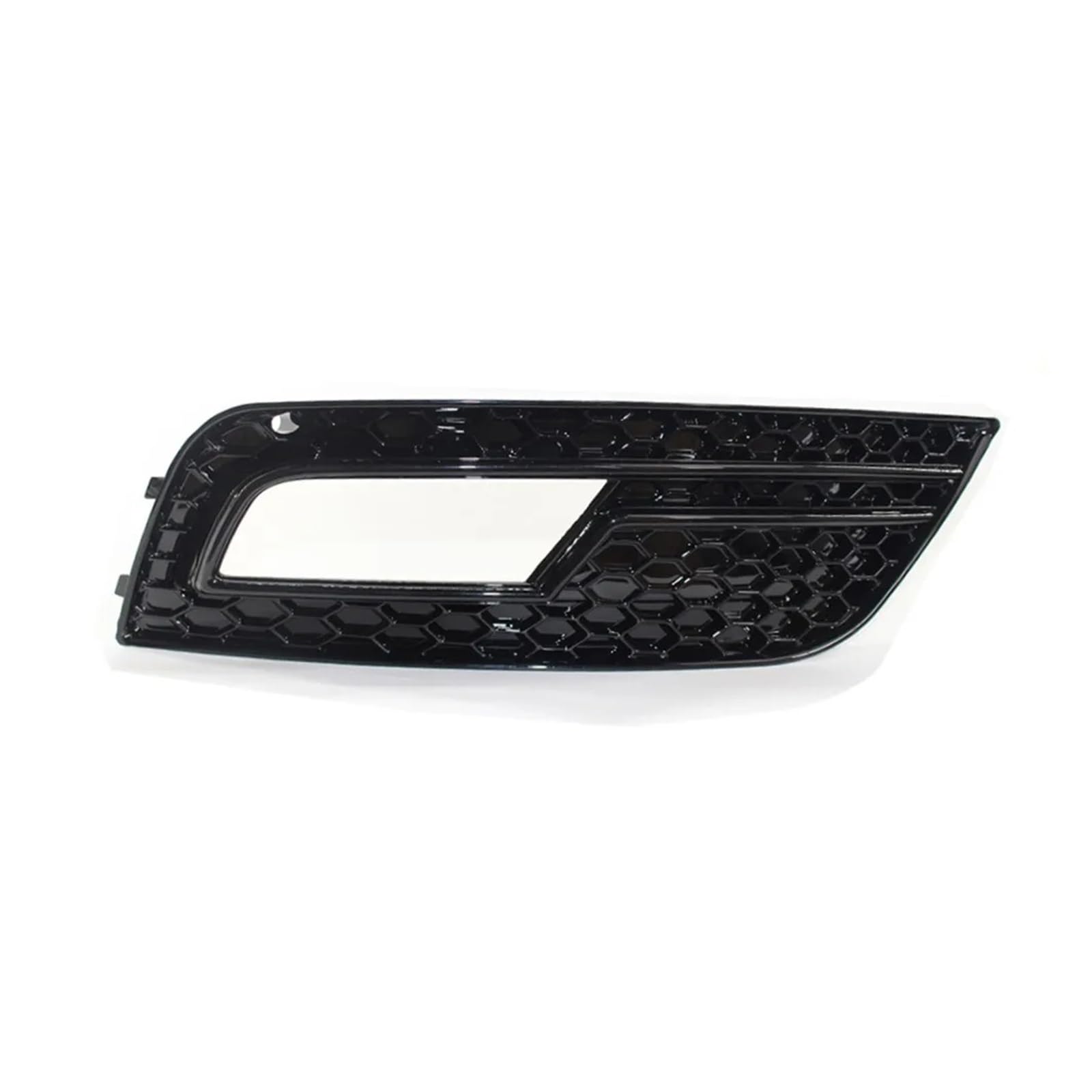 Front Kühlergrille Honeycomb Mesh Auto Front Stoßstange Nebel Licht Kühlergrill Abdeckung Für A4 Für B8.5 Standard Edition 2013 2014 2015 2016 Nebel Lampe Grill Auto Front Gitter(Right Black) von Drkxdt