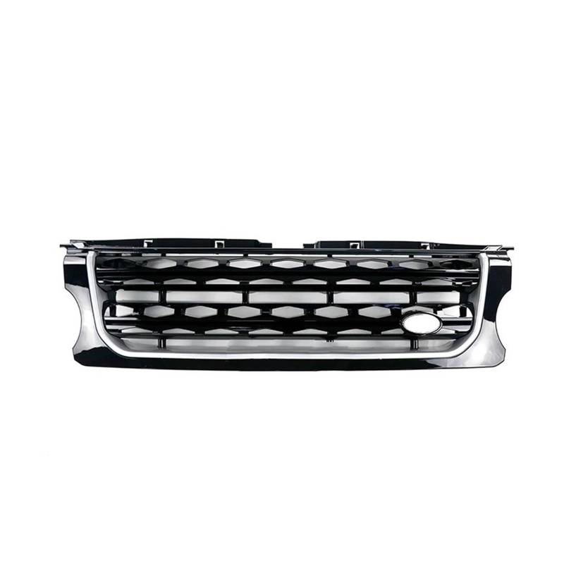 Front Kühlergrille Kühlergrill Für Land Für Rover Für Discovery 4 Für LR4 2014 2015 2016 Für L319 Frontstoßstange Mittelplatte Styling Obere Renngrills Autozubehör Auto Front Gitter(Black bars of silv von Drkxdt