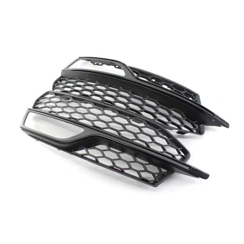 Front Kühlergrille Links Rechts Vorne Stoßstange Nebel Licht Kühlergrill Grill Honeycomb Mesh Lampe Abdeckung Für S3 Für A3 Für S-Linien 2014 2015 2016 Auto Front Gitter(1 Paar) von Drkxdt