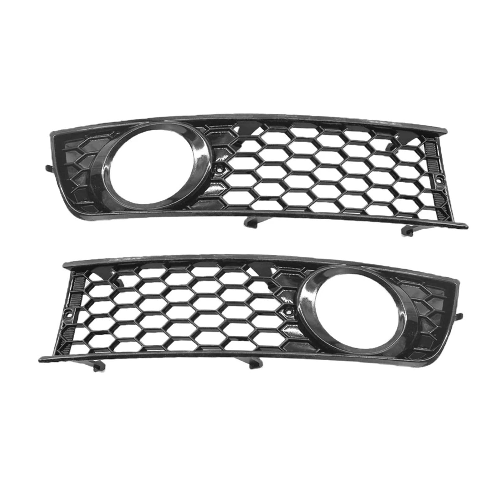 Front Kühlergrille Mesh Auto Front Nebel Licht Gitter Abdeckung Trim Passend Für A4 Für B6 2001 2002 2003 2004 2005 Nebel Licht Grille Grill Abdeckung Auto Front Gitter von Drkxdt