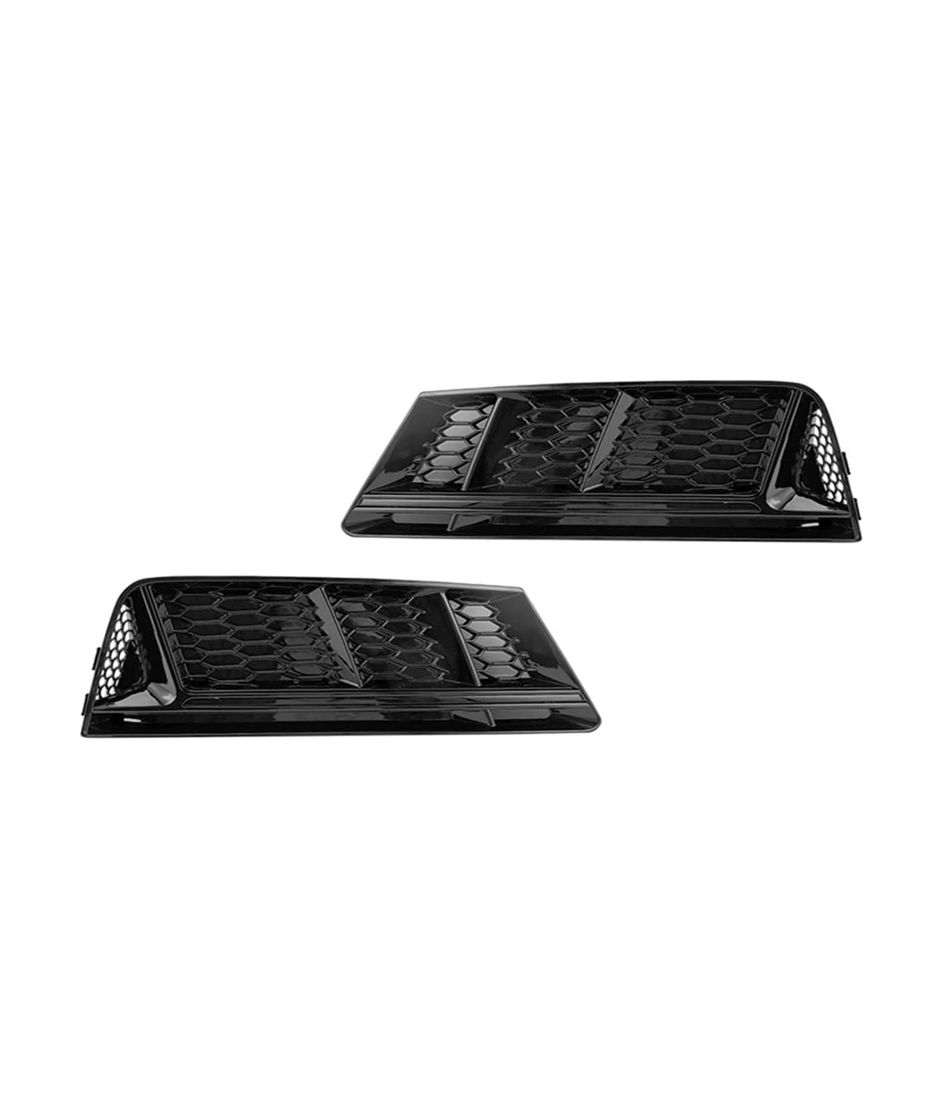 Front Kühlergrille Nebelscheinwerfer Grill Unterer Stoßfängergrill Chrom Passend Für A4 Für B9 2016 2017 2018 Autozubehör Auto Front Gitter von Drkxdt