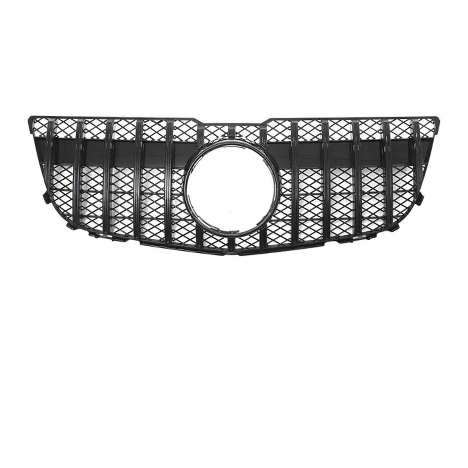 Front Kühlergrille Oberer Kühlergrill Für Für Benz Für GLK-Klasse Für X204 2013 2014 2015 Für GLK250 Für GLK300 Für GLK350 Renngitter Im Black Diamonds-Stil Auto Front Gitter(GT-Black WNet) von Drkxdt