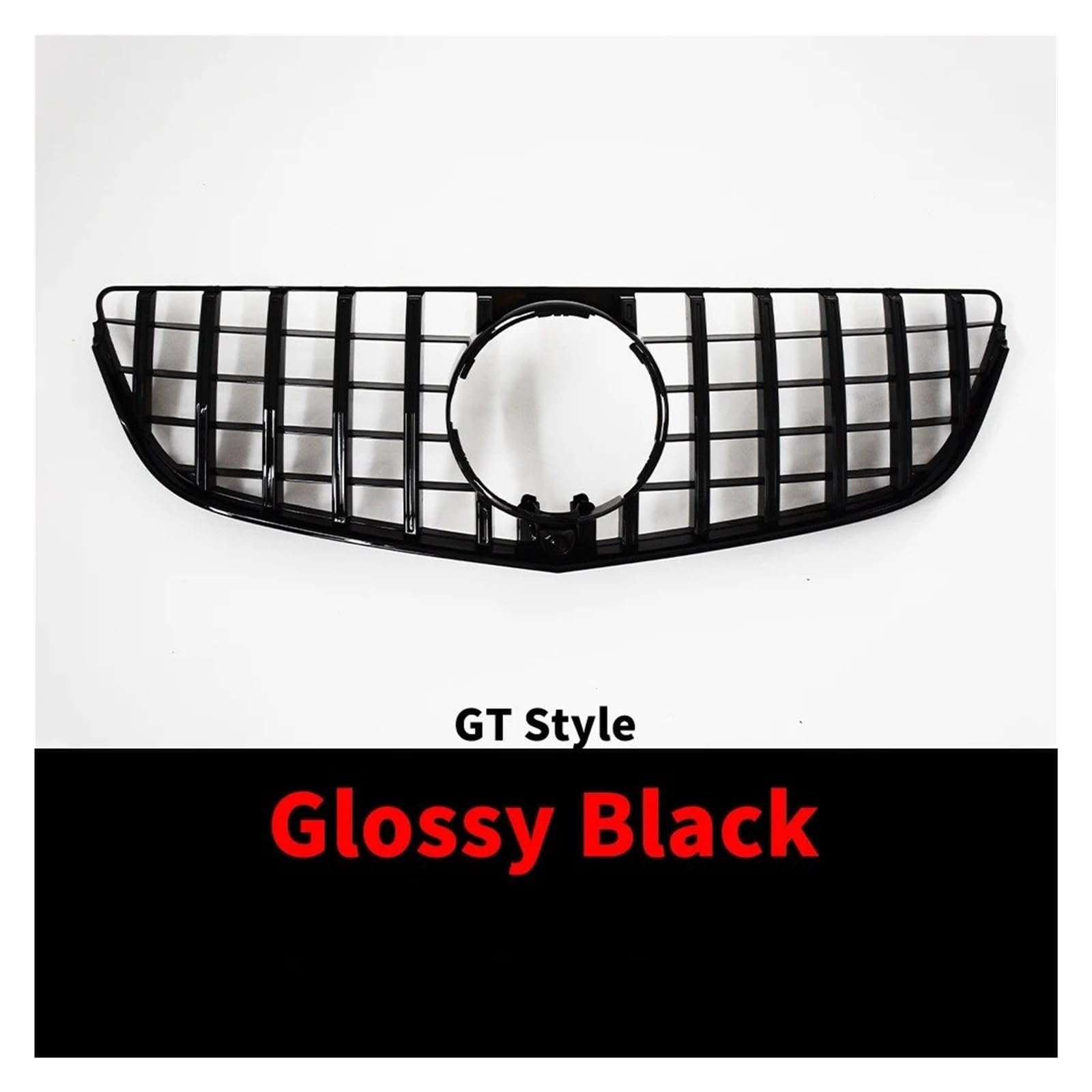 Front Kühlergrille Sport Front Kühler Gitter Stoßstange Grille Grill Für Für Benz Für W207 Für C207 Für A207 Für E Coupe 2009 2010 2011 2012-2016 Auto Front Gitter(2013-2016 GT Black) von Drkxdt