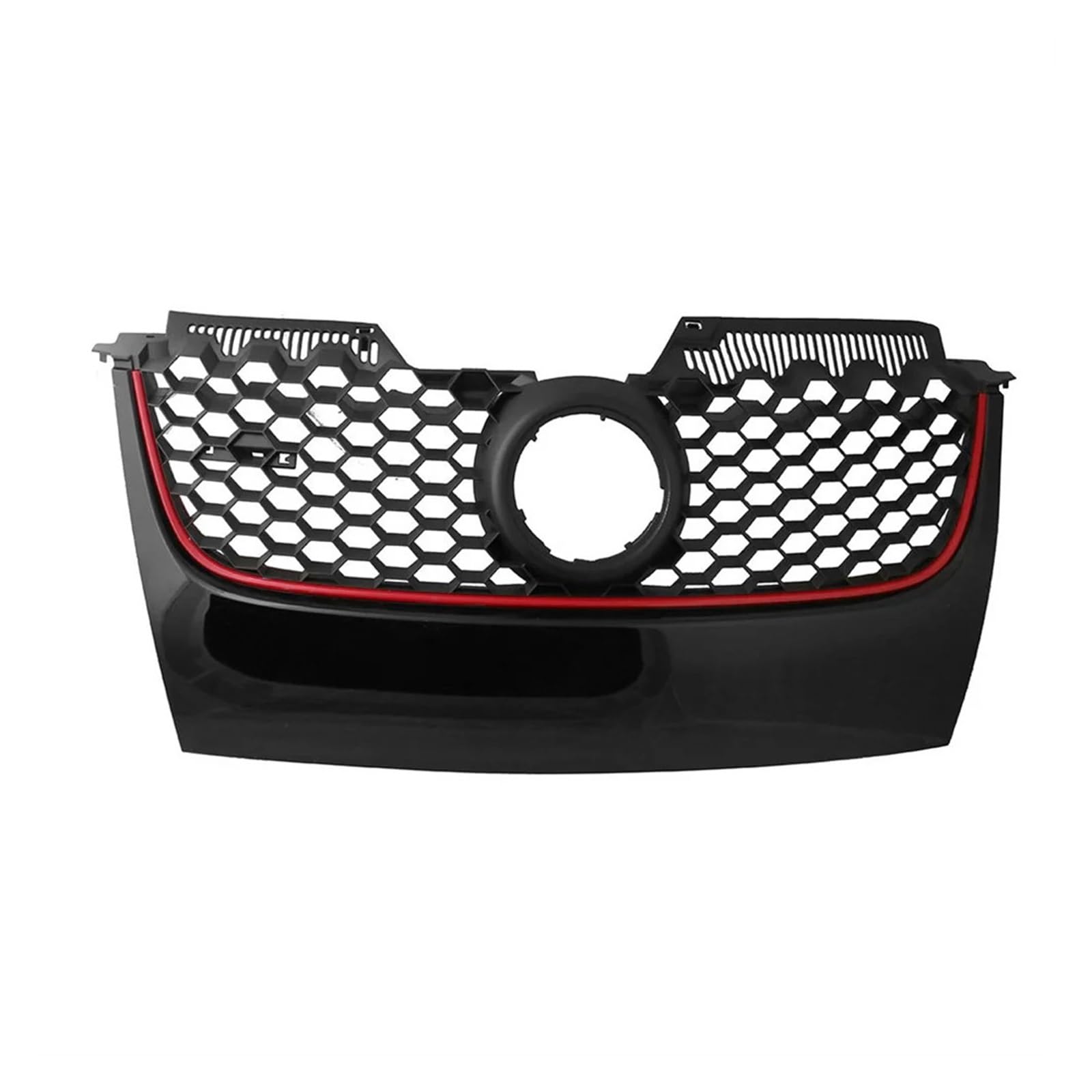 Front Kühlergrille Stoßstangengrill Für VW Für Golf 5 Für MK5 V Für GTI 2006–2009 Fahrzeugbeschläge Rostfrei Frontstoßstangengrill Ersatz-Lufteinlassgitter Auto Front Gitter von Drkxdt