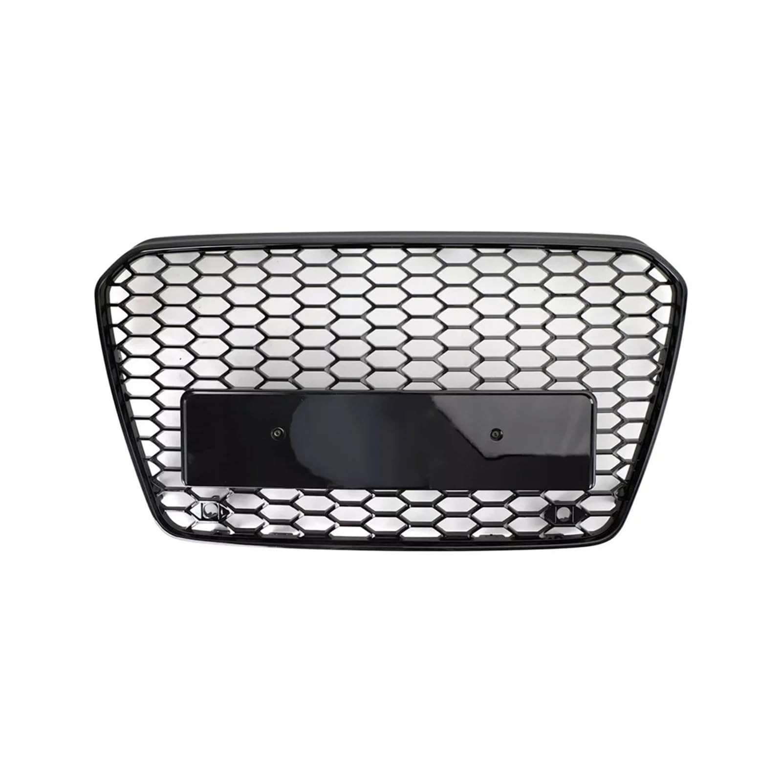 Front Kühlergrille Vorne Mitte Stoßstange Grille Abdeckung Honeycomb Mesh Grill Grille Trim Kompatibel Für A5 Für RS5 2013 2014 2015 Europäische Modell 8T0853651K Auto Front Gitter von Drkxdt