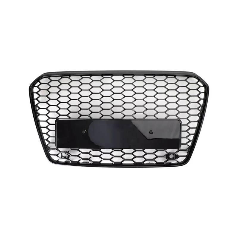 Front Kühlergrille Vorne Mitte Stoßstange Grille Abdeckung Honeycomb Mesh Grill Grille Trim Kompatibel Für A5 Für RS5 2013 2014 2015 Europäische Modell 8T0853651K Auto Front Gitter von Drkxdt