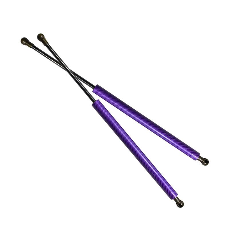 Motorhauben Gasfeder Für Mitsubishi Für Evolution Für EVO 7 8 9 CT9A 2001-2008 Modify Front Hood Bonnet Damper Carbon Fiber Gas Struts Shock Lift Support Rod Gasdruckfeder(Purple Carbon Fiber) von Drkxdt