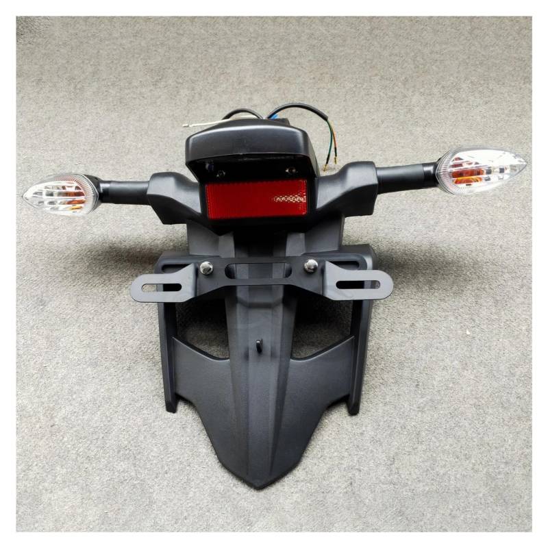 Nummernschildhalter Motorrad Kennzeichenhalter for for YZF-R1 2007 2008 Rear Tire Fender Motorcycle License Number Plate Light Frame Holder Bracket YZF1000 for YZF R1 YZFR1 von Drkxdt