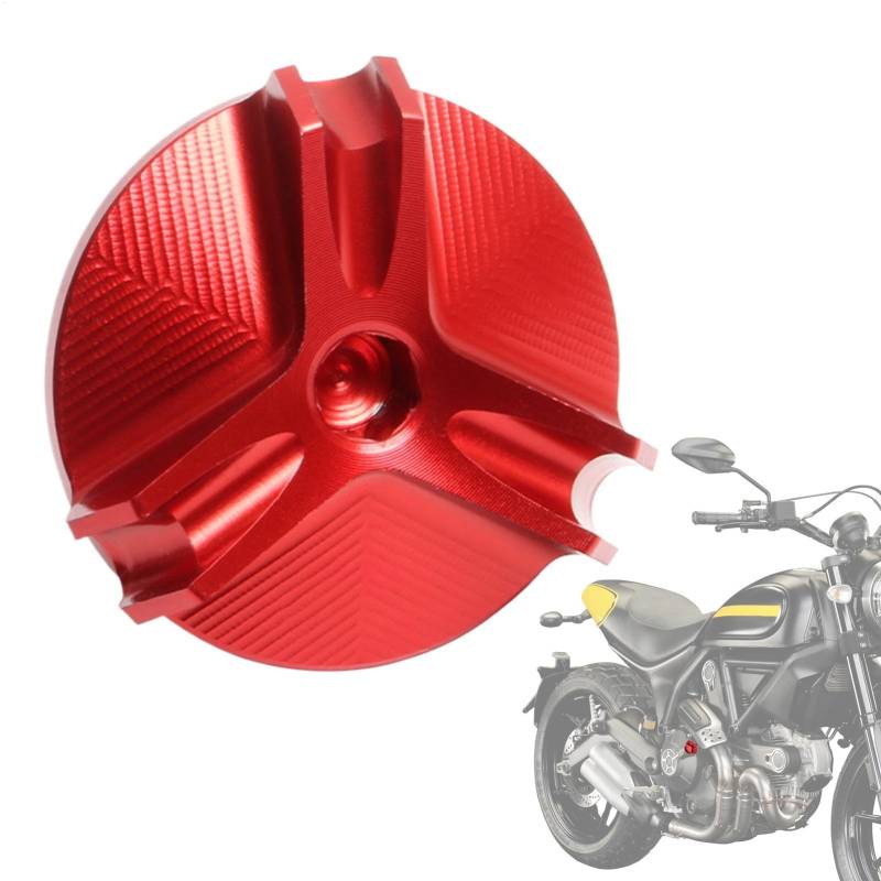 Dtaigou Motorrad-Öltank-Schraubenabdeckung, Motoröldeckel aus Aluminiumlegierung | Motorrad-Öldeckel, Getriebetank-Abdeckung, Motoröl-Einfüllstopfen - Anti-Diebstahl-Öltank-Schraubenabdeckung, von Dtaigou