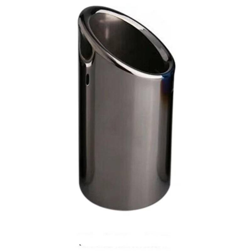 Auspuff Endrohr Für E90 E92 325 328I 3 Series 2X Titanium Black Car Exhaust Pipes Tail Tips Auspuffspitze von Dtbdfak