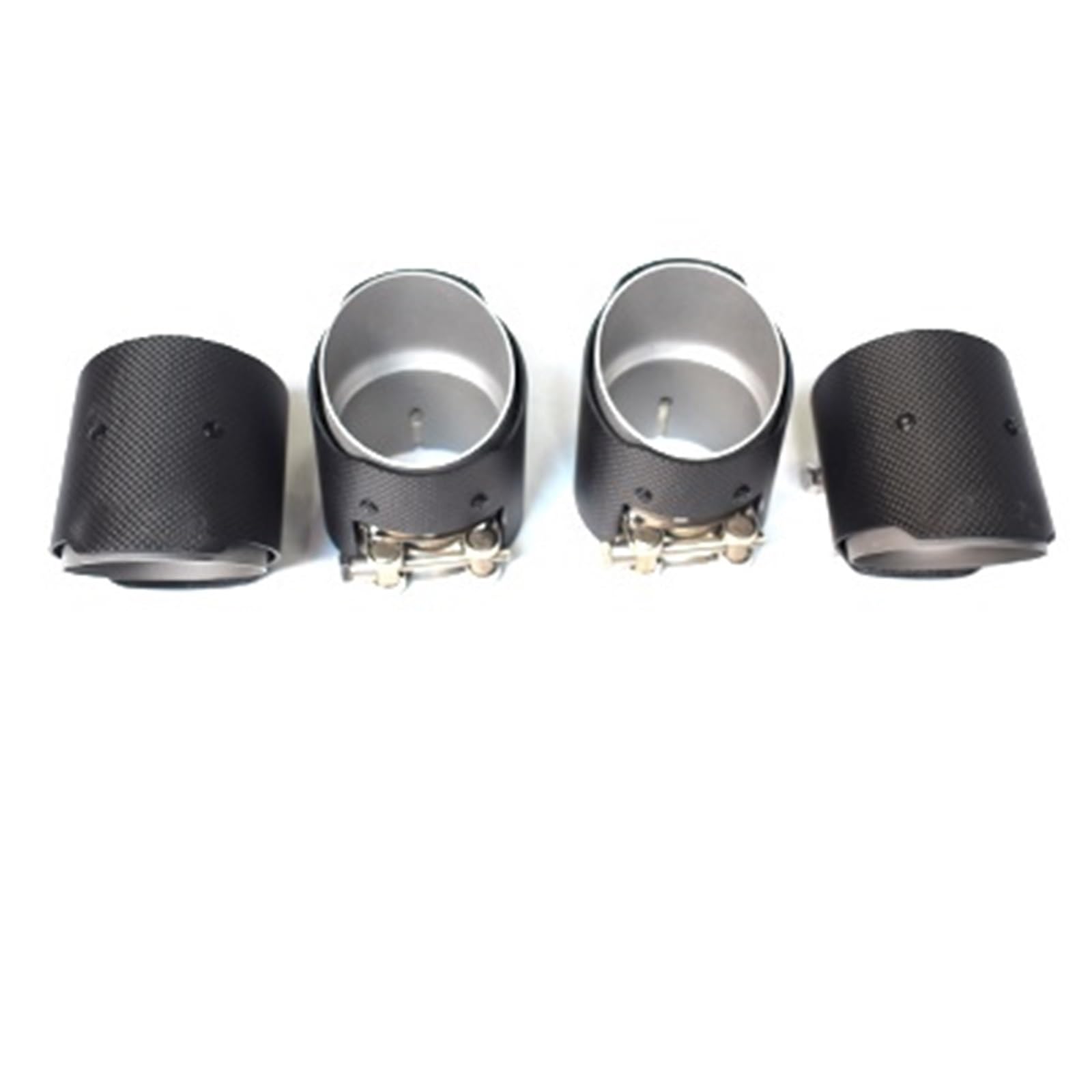 Auspuff Endrohr Für M2 F87 M3 F80 M4 F82 F83 CarMuffler Endrohr Upgrade 4 Stück MP Carbon Fiber Auspuffspitze gewidmet Auspuffspitze(Carbon Fiber E) von Dtbdfak