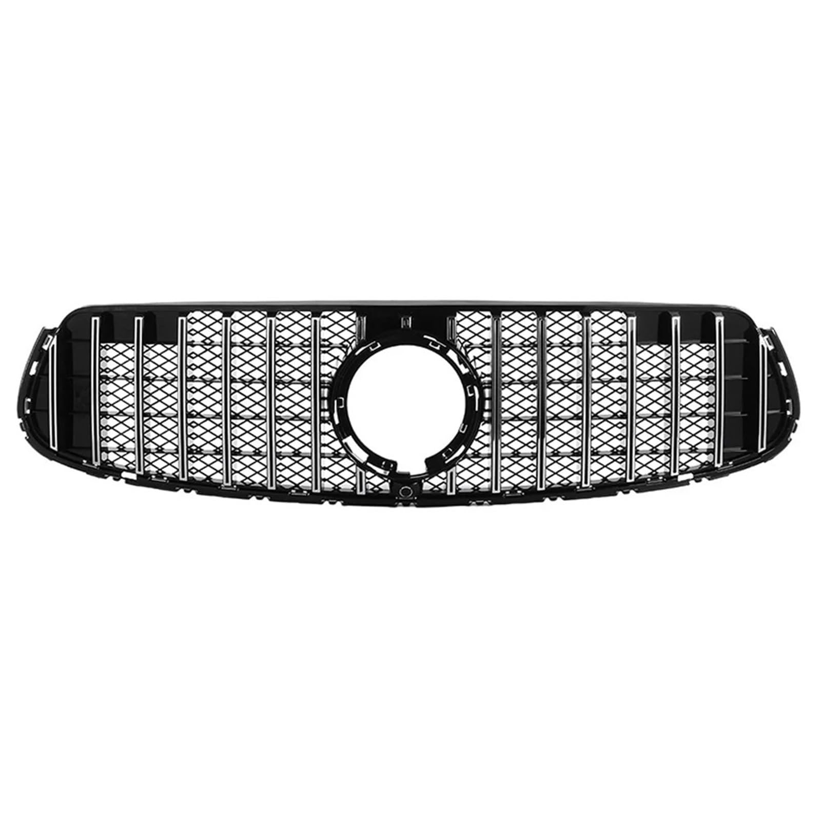 Auto Front Kühlergrille Für A5 S-Linien Stoßstange S5 2017 2018 2019 Wabenstil Kühlergrill Auto Vorderen Stoßfänger Unteren Nebelscheinwerfer Kühlergrill Abdeckung Auto Kühlergrill(Silber) von Dtbdfak