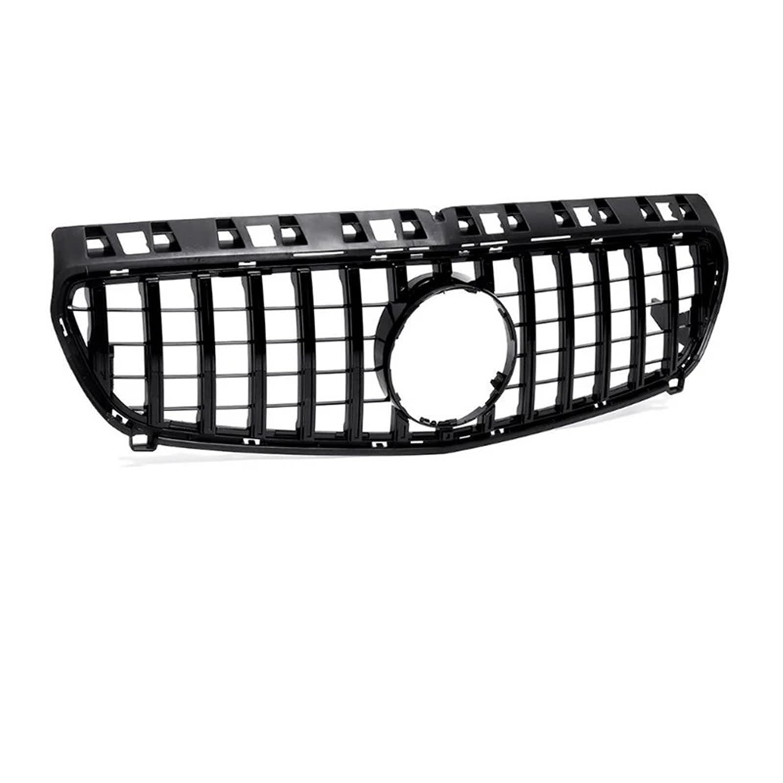 Auto Front Kühlergrille Für Benz A-KLASSE W176 2013-2018 A180 A200 A250 GTR Diamant Stil Auto Vorderen Stoßfänger Gitter Haube Mesh Auto Kühlergrill(13-15 GT Black) von Dtbdfak