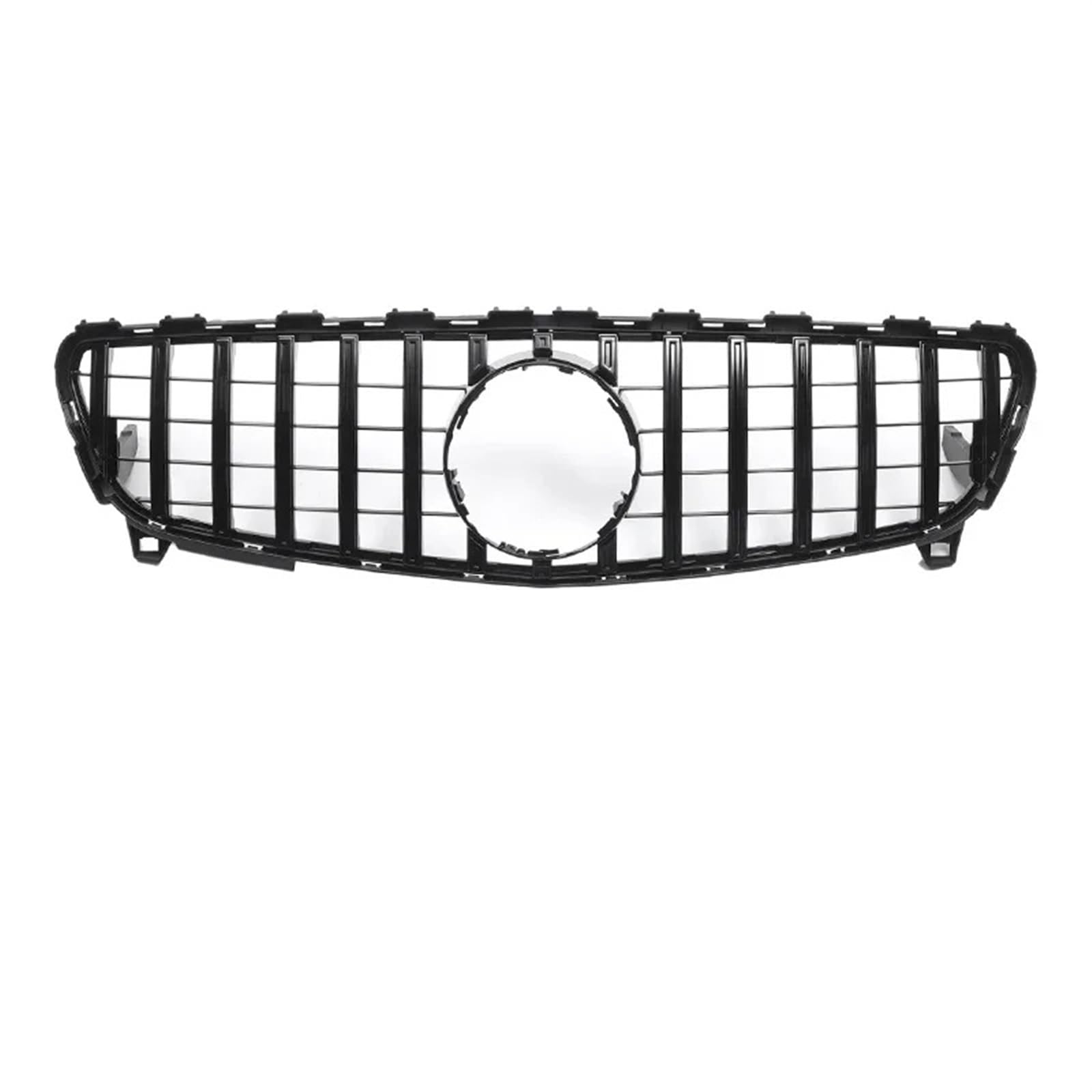 Auto Front Kühlergrille Für Benz A-KLASSE W176 2013-2018 GTR A180 A200 A250 Diamant Stil Auto Vorderen Stoßfänger Gitter Haube Mesh Auto Kühlergrill(16-18 GT Black) von Dtbdfak