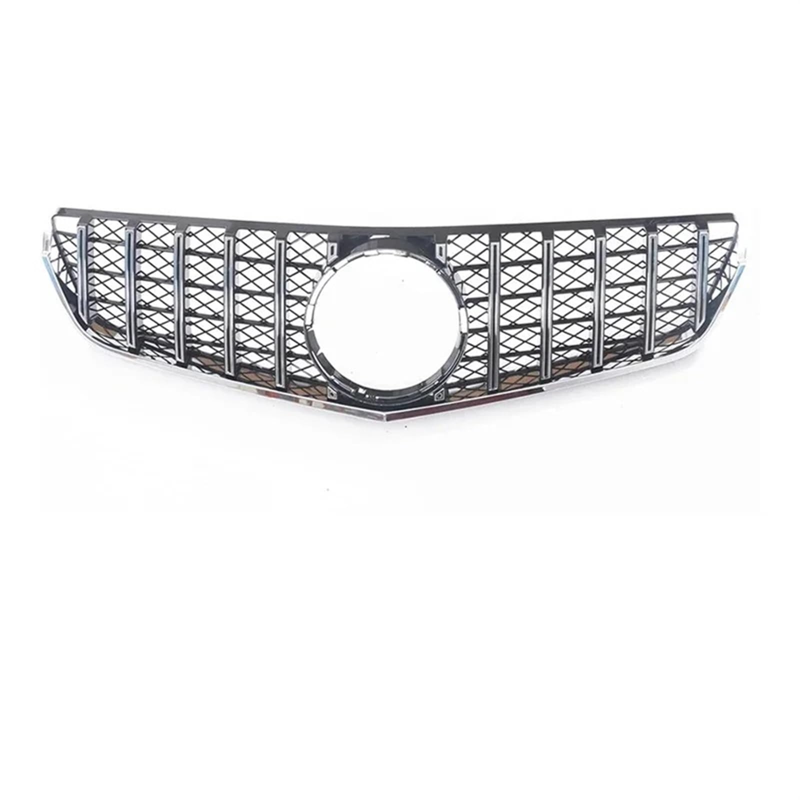 Auto Front Kühlergrille Für Benz E-Klasse W207 2009–2016 E200 E260 E320 E350 E400 E500 Auto Vorne Oben Stoßstange Haube Mesh Grille Auto Kühlergrill(2009-2013 Silver) von Dtbdfak