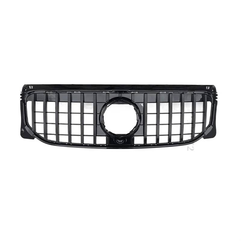 Auto Front Kühlergrille Für Benz Für GLB-Class X247 2020 2021 + Auto Stoßstange Haube Mesh Front Grill Oberen Silber Grille Auto Kühlergrill(201) von Dtbdfak