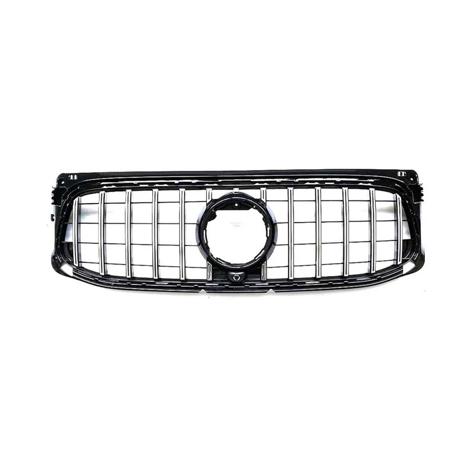 Auto Front Kühlergrille Für Benz Für GLB-Class X247 2020 2021 + Auto Stoßstange Haube Mesh Front Grill Oberen Silber Grille Auto Kühlergrill(212) von Dtbdfak