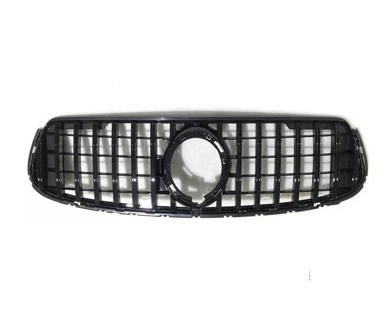 Auto Front Kühlergrille Für Benz Für GLC X253 2019-2021 GT Diamond Style Modifiziertes Bodykit Tuning Hood Mesh Frontstoßstangengrill Renngrillgitter Auto Kühlergrill(Sport GT Black) von Dtbdfak