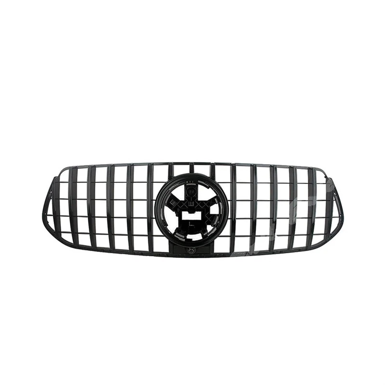 Auto Front Kühlergrille Für Benz W167 2020-IN Für GLE-Klasse Silber/Schwarz Auto Vorne Racing Billet Stoßstange Mesh Grill Vent Oberen Auto Kühlergrill(Gloss Black HH) von Dtbdfak