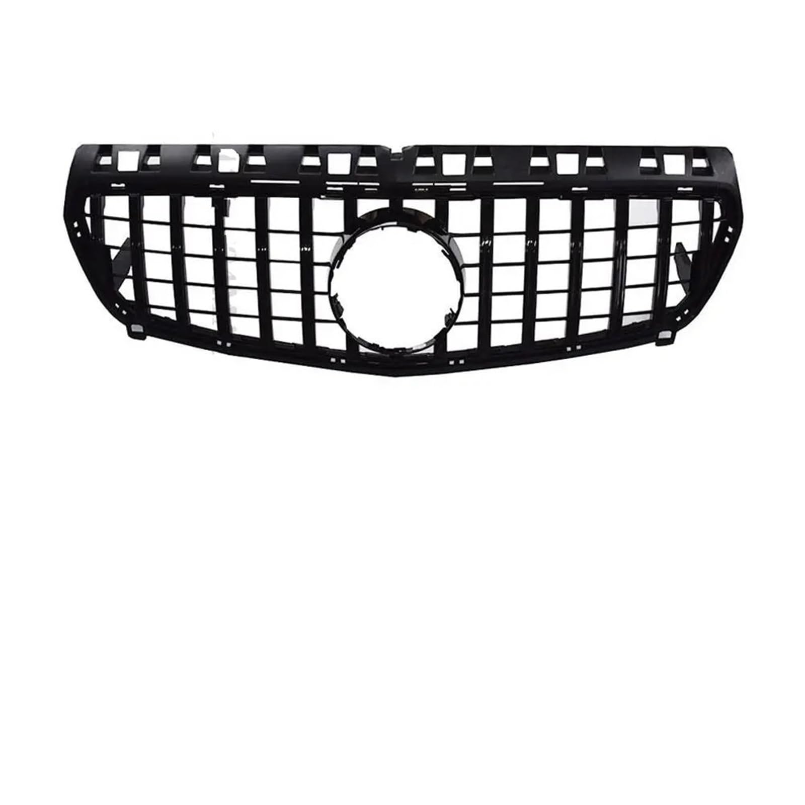 Auto Front Kühlergrille Für Benz W176 A 2018 2017 2016 2015 2014 2013 A180 A45 A260 A200 Fronteinlass Stoßstangengrill Grill GT Diamant Tuning Auto Kühlergrill(13-15 GT Black) von Dtbdfak